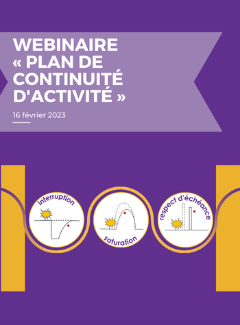 Webinaire  Plan de continuit d'activit 