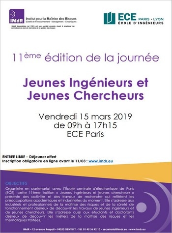 Journe IMdR :  Jeunes Ingnieurs et Jeunes Chercheurs  2019