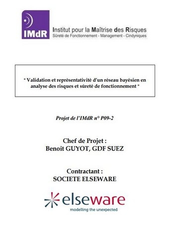 Validation et reprsentativit d'un rseau baysien en analyse de risque et sret de fonctionnement