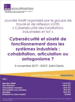Cybersécurité et sûreté de fonctionnement dans les systèmes industriels : cohabitation, articulation ou antagonisme ?