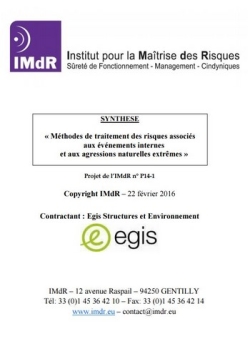 Mthodes de traitement du risque associes aux agressions naturelles extrmes et comparaison avec les vnements internes