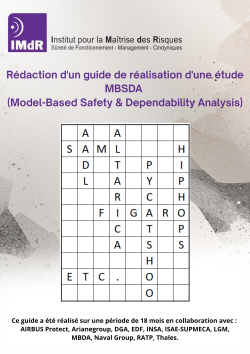 R�daction d'un guide de r�alisation d'une �tude MBSDA (Model-Based Safety & Dependability Analysis)