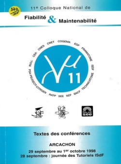 11me Colloque de Fiabilit et de Maintenabilit Lambda Mu11