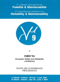 8e colloque international sur la Fiabilité et la Maintenabilité - Textes des conférences Lambda Mu 8
