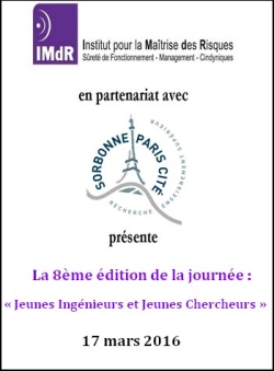 Journe Jeunes Ingnieurs et Jeunes Chercheurs 2016