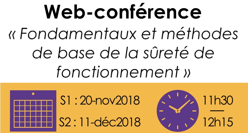 Retour sur le webinaire  Fondamentaux et mthodes de base de la sret de fonctionnement 