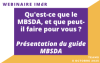 Webinaire "Qu'est-ce que le MBSDA, et que peut-il faire pour vous ?"